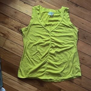 Athleta Women’s Lightweight Workout Tank Lime Green Sz L